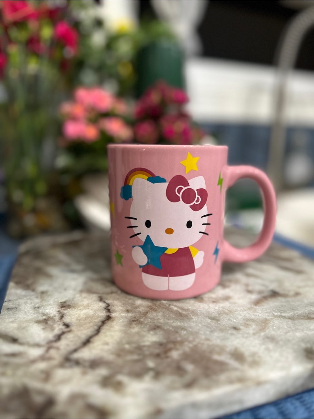 Pink Hello Kitty Ceramic Mug